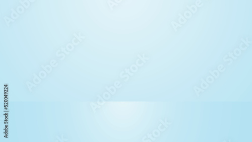 blue background in studio scene with blank space for product display advertisement and graphic design element