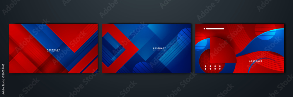 Abstract blue and red background Abstract blue and red background