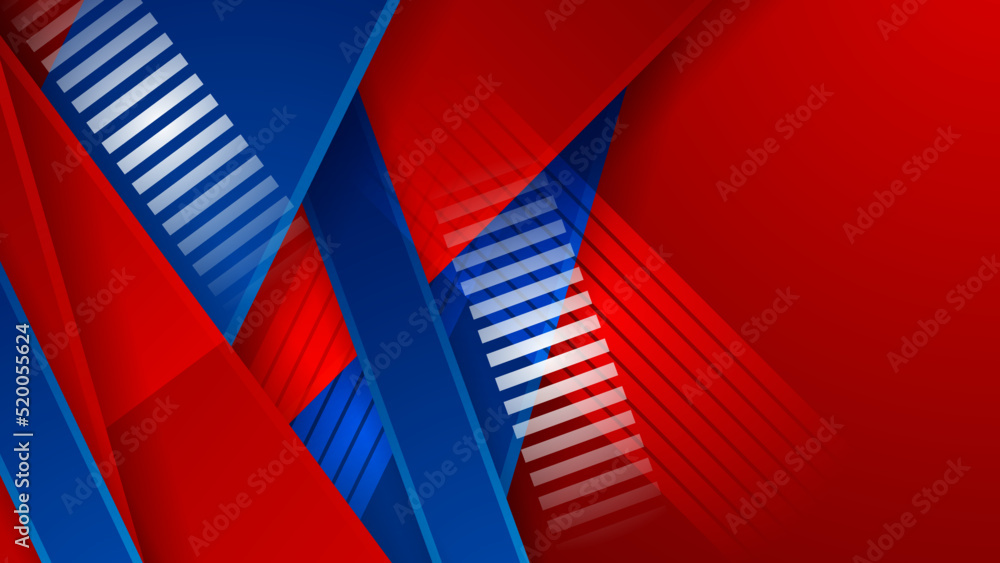 Abstract blue and red background Abstract blue and red background
