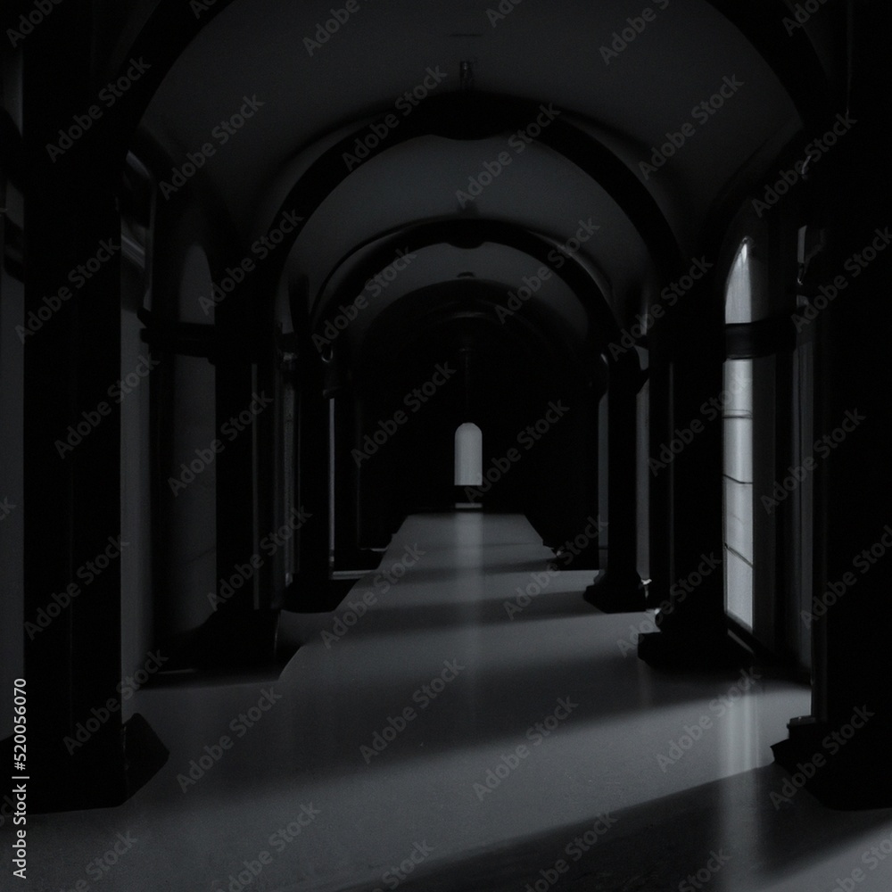 Dark Scary Corridor