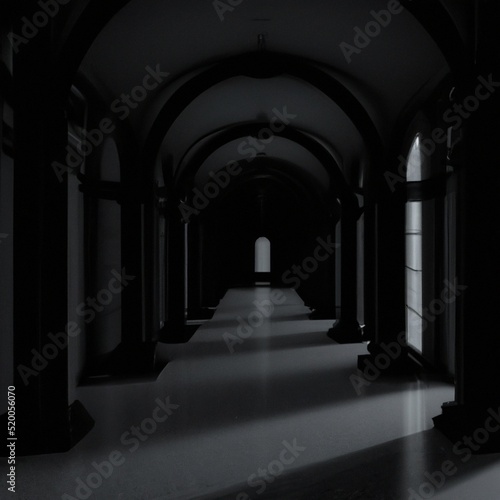 Dark Scary Corridor