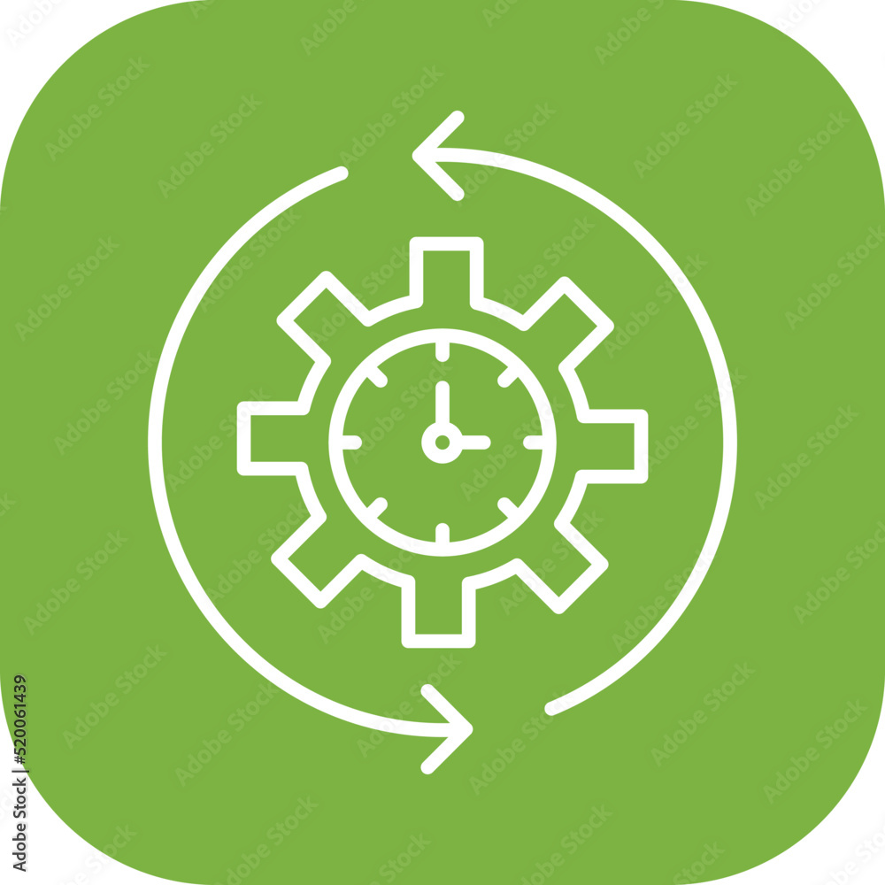 Rotate Time Icon Rotate Time Icon