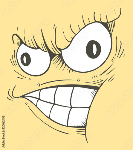 funny yellow skin rebel eyes looking creative