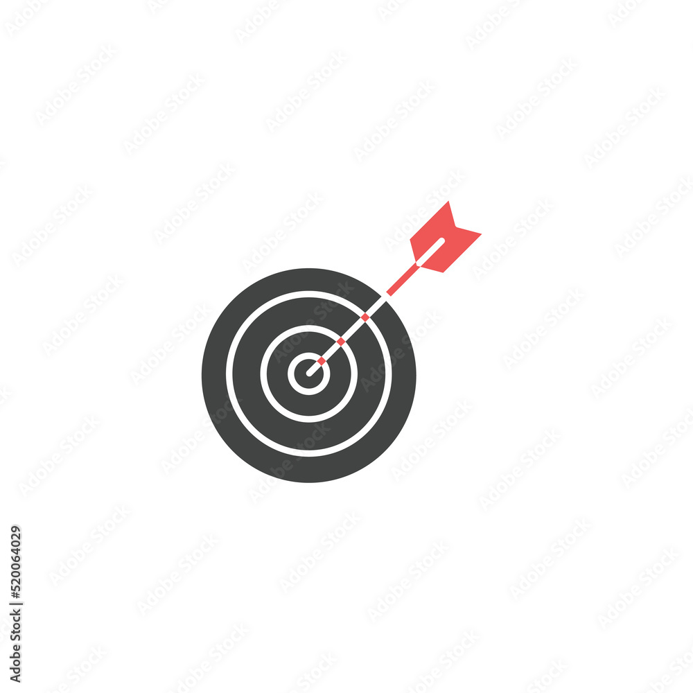 Marketing targeting icons symbol vector elements for infographic web Marketing targeting icons symbol vector elements for infographic web