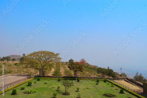 The Grand Mountain View from Rani Rupmati Fort in Mandu | MP Tourism photo