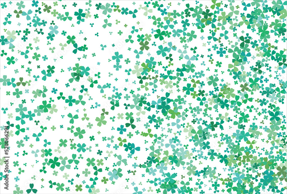 Clover backdrop. Clover leaf, St. Patrick day background