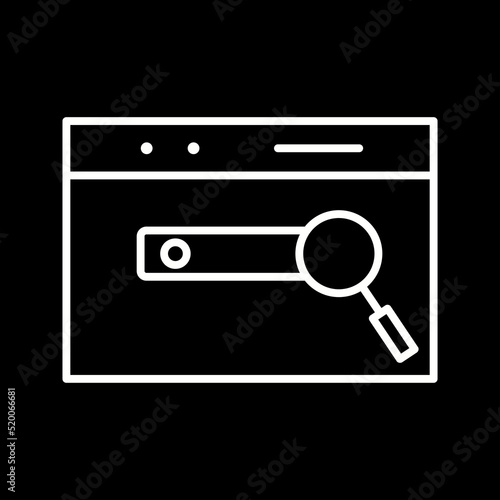 Unique SEO Vector Icon
