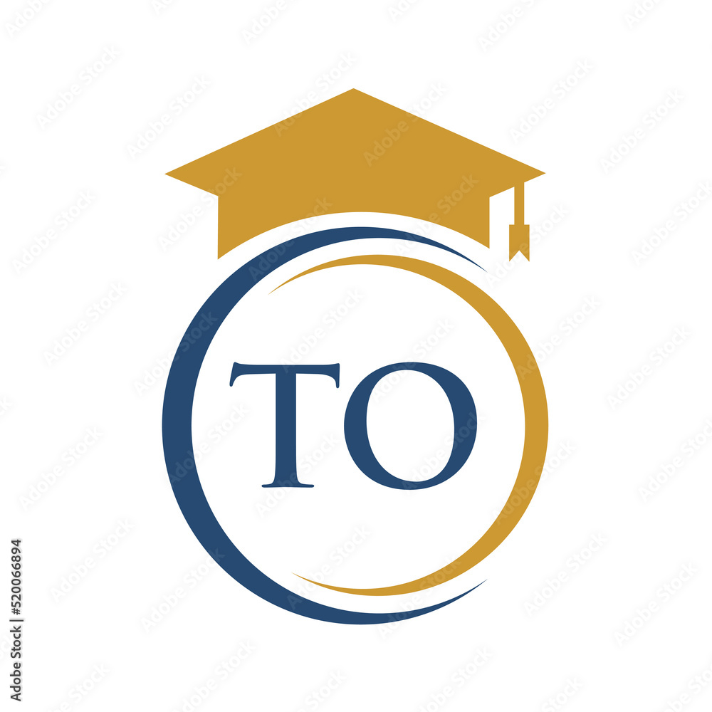 Letter TN Education Logo Concept With Educational Graduation Hat Vector Template Letter TN Education Logo Concept With Educational Graduation Hat Vector Template
