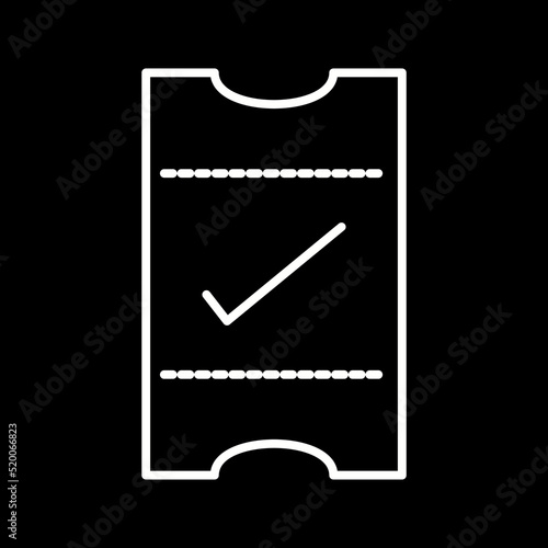 Passes Vector Icon