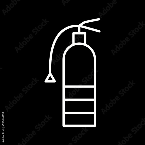 Unique Extinguisher Vector Icon