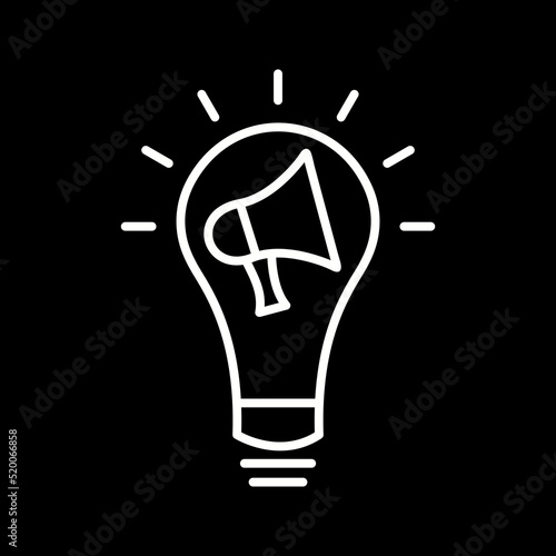 Marketing Idea Vector Icon