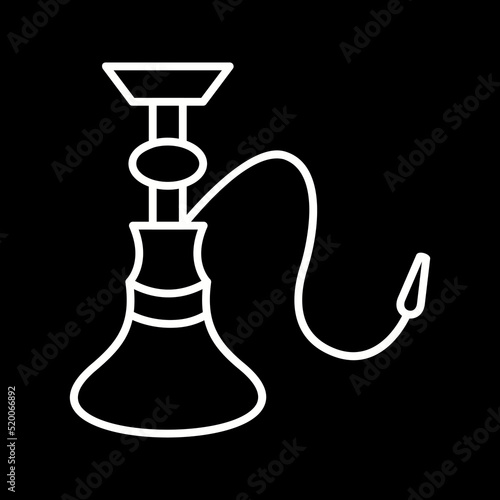 Unique Hookah Vector Icon