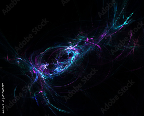 Cosmic Colors Energy Abstract