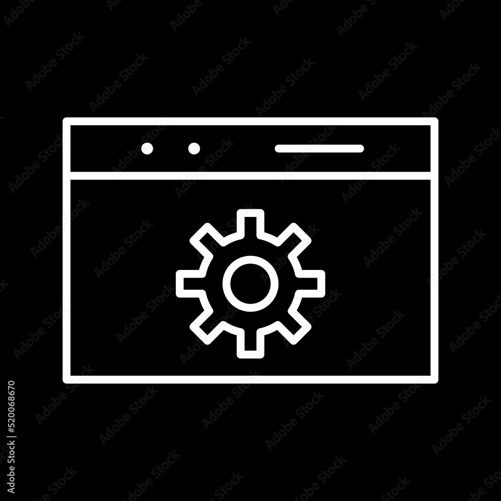 Unique Web Optimization Vector Icon Unique Web Optimization Vector Icon