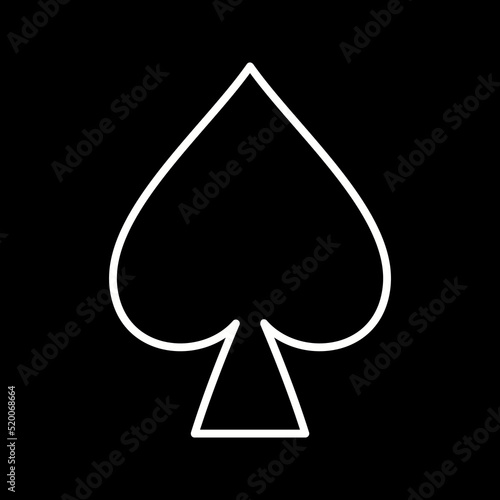Spade Vector Icon