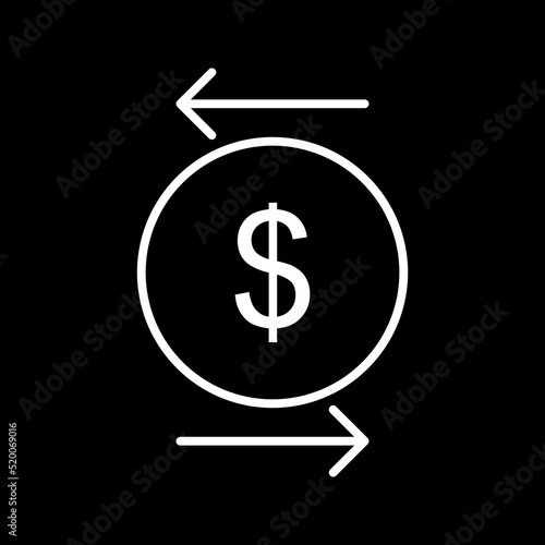Unique Transcation Vector Icon