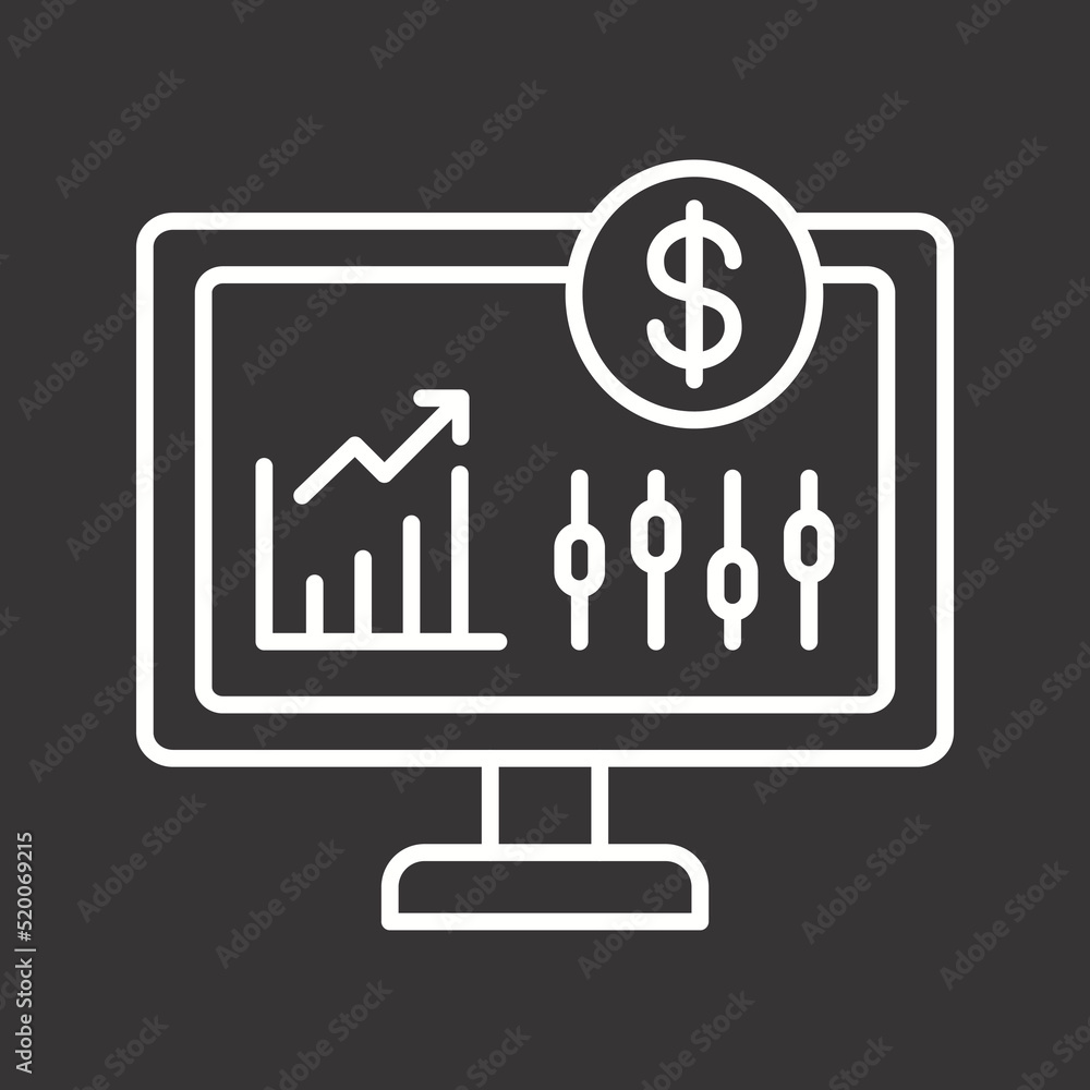 Stock Market Icon Stock Market Icon