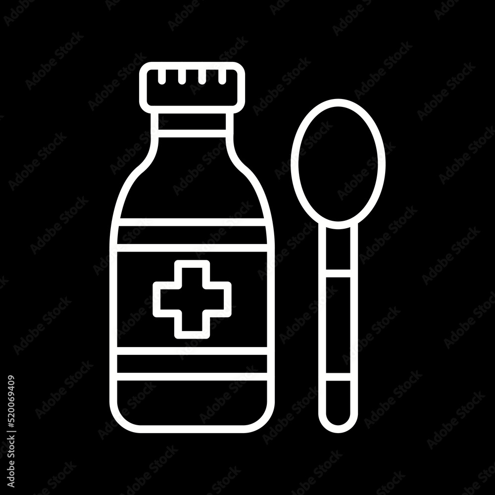 Obraz premium Syrup Icon