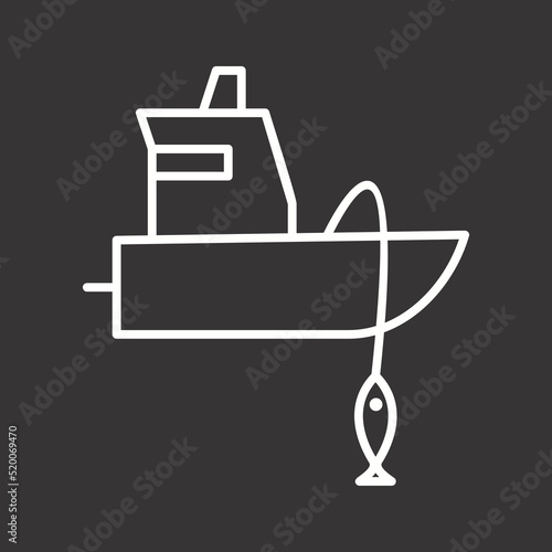 Fishing Boat Icon
