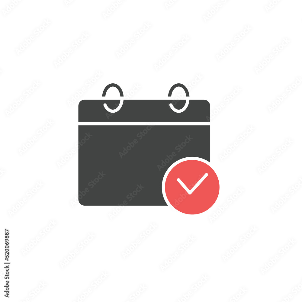 office clock with calendar icons symbol vector elements for infographic web office clock with calendar icons symbol vector elements for infographic web