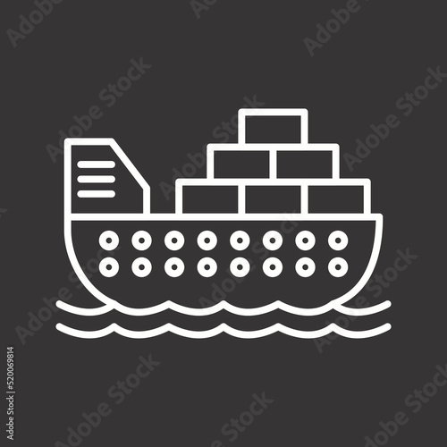 Cargo Ship Icon