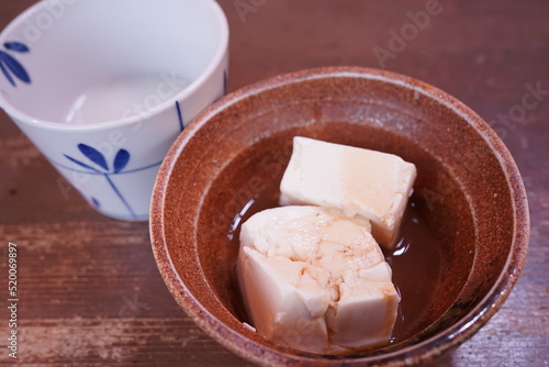 Okinawan-style Tofu, Shima or Island Tofu, Japanese Food - 日本料理 島豆腐