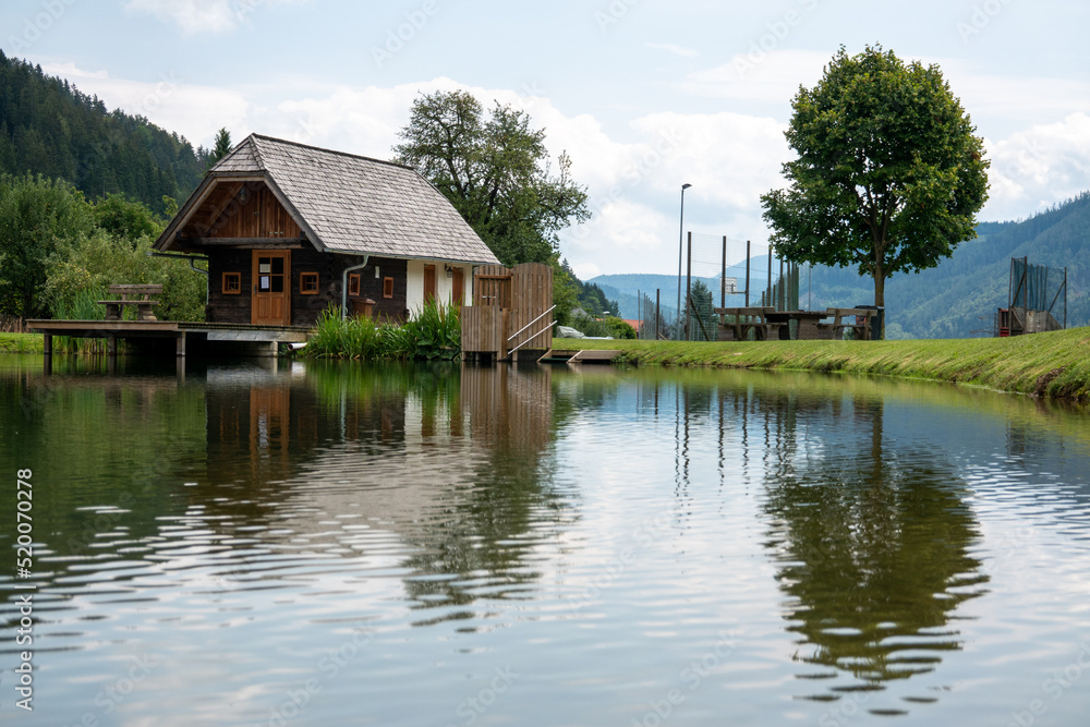 Freizeitanlage Pastner Teich . Übelbach . Steiermark Freizeitanlage Pastner Teich . Übelbach . Steiermark