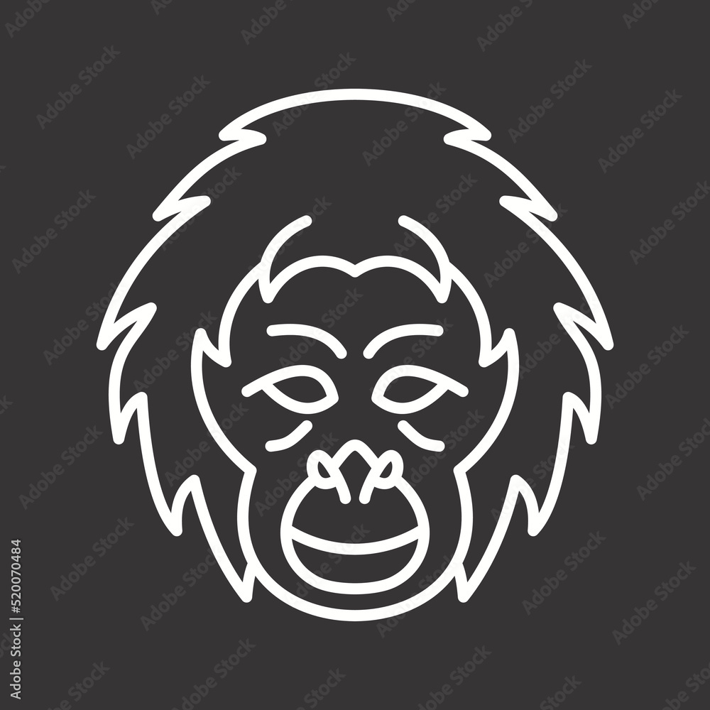 Orangutan Icon Orangutan Icon