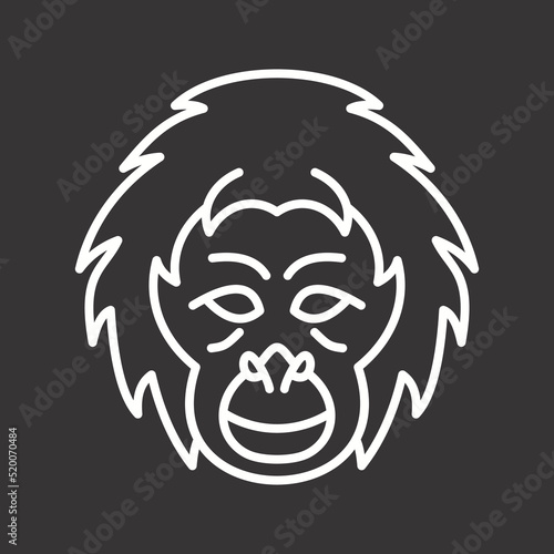 Orangutan Icon