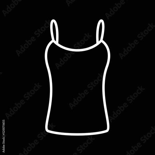 Ladies Vest Icon