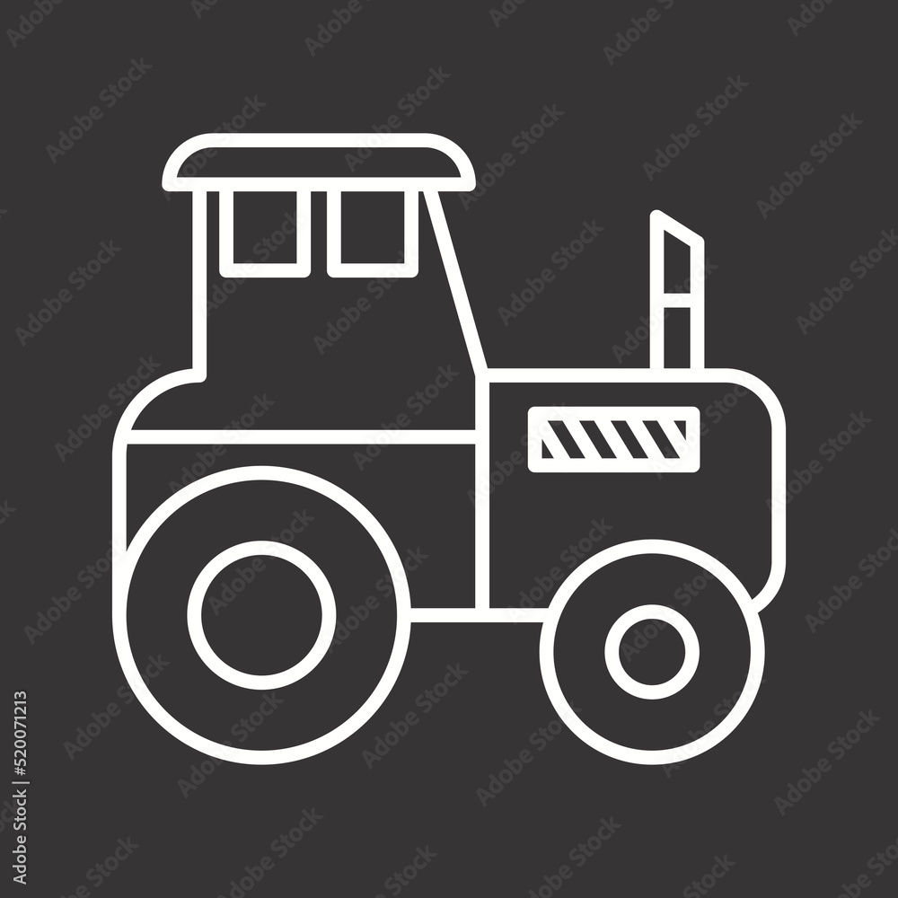 Tractor Icon Tractor Icon
