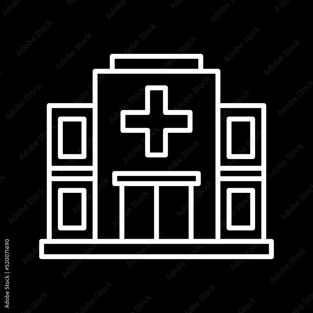 Obraz premium Hospital Icon