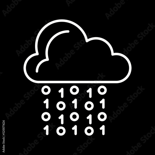 Cloud Coding Icon