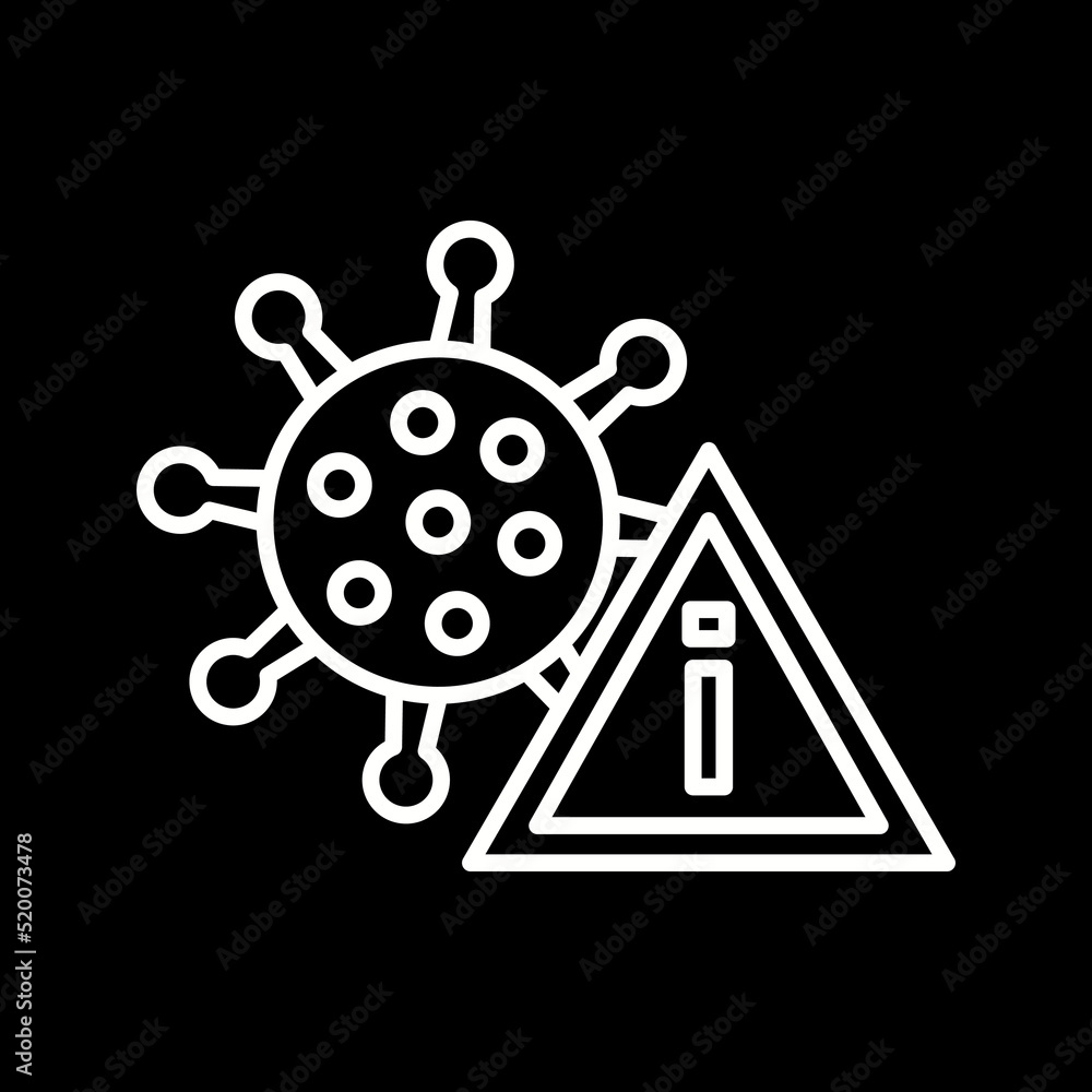 Fototapeta premium Coronavirus Icon