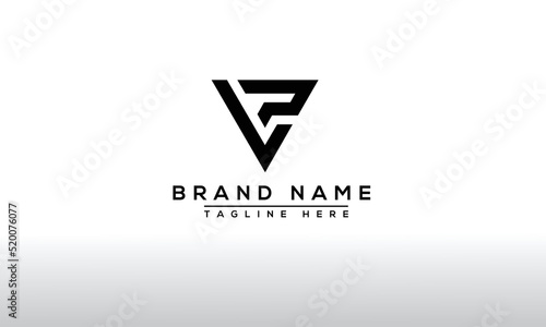 Logo design letter LP . Elegant modern. Vector template.