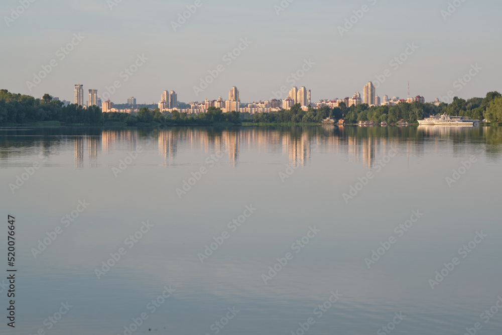 Fototapeta premium River Dnipro in Ukraine