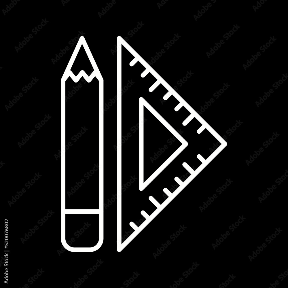 Set Square Icon Set Square Icon