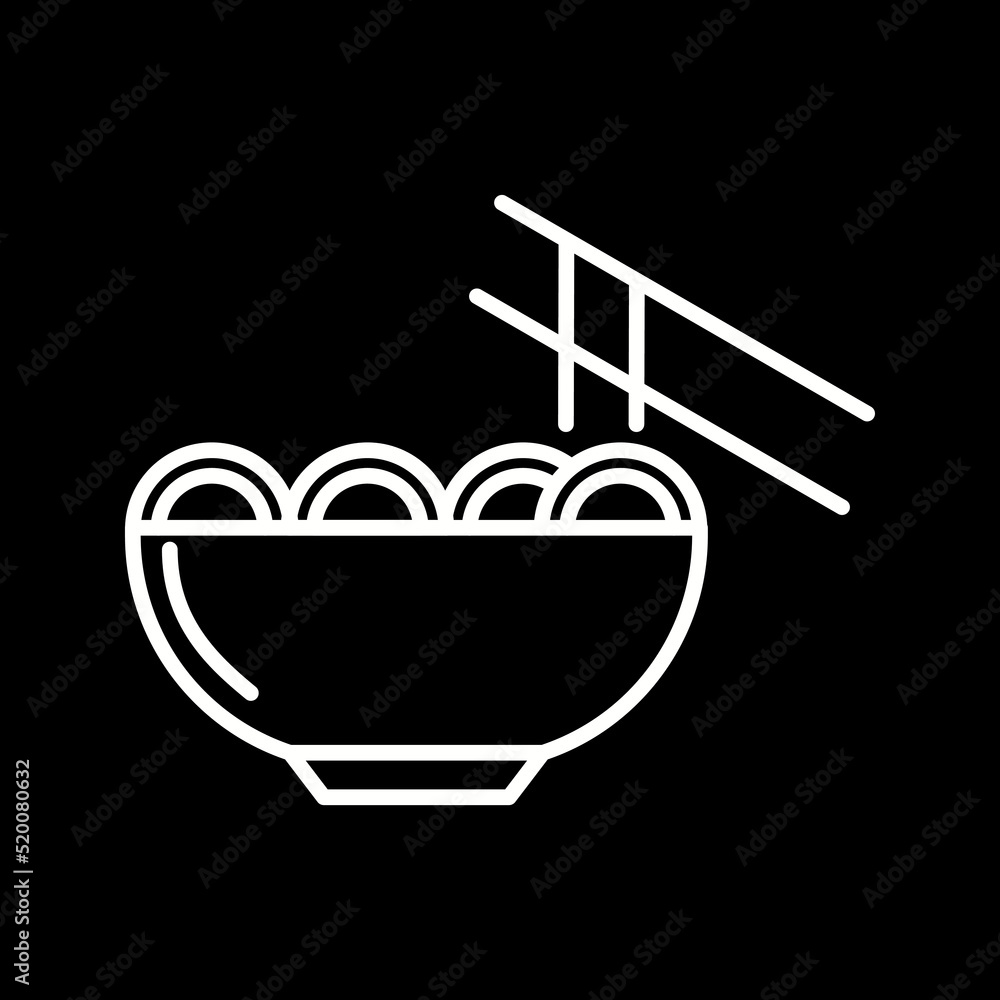 Chinese food Icon Chinese food Icon