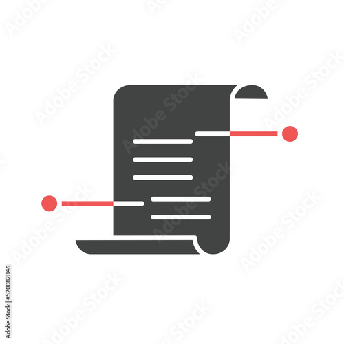 Contract terms and conditions icons  symbol vector elements for infographic web