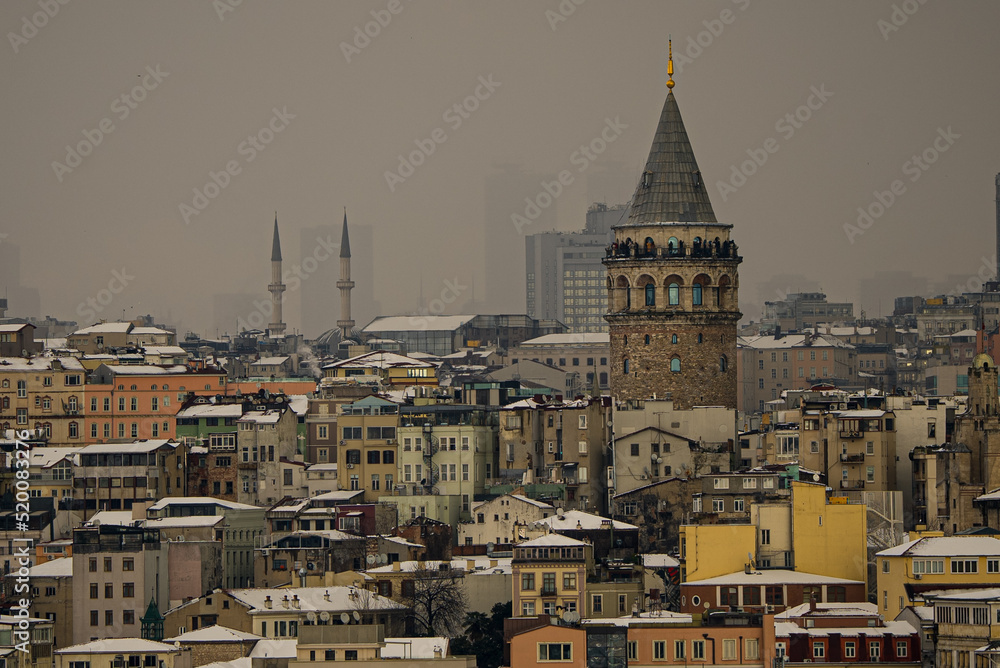 view of istanbul and galata tower