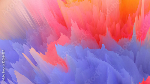 3d abstract colorful backgr...