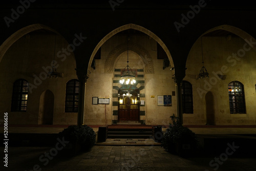 interior of mosque architecture