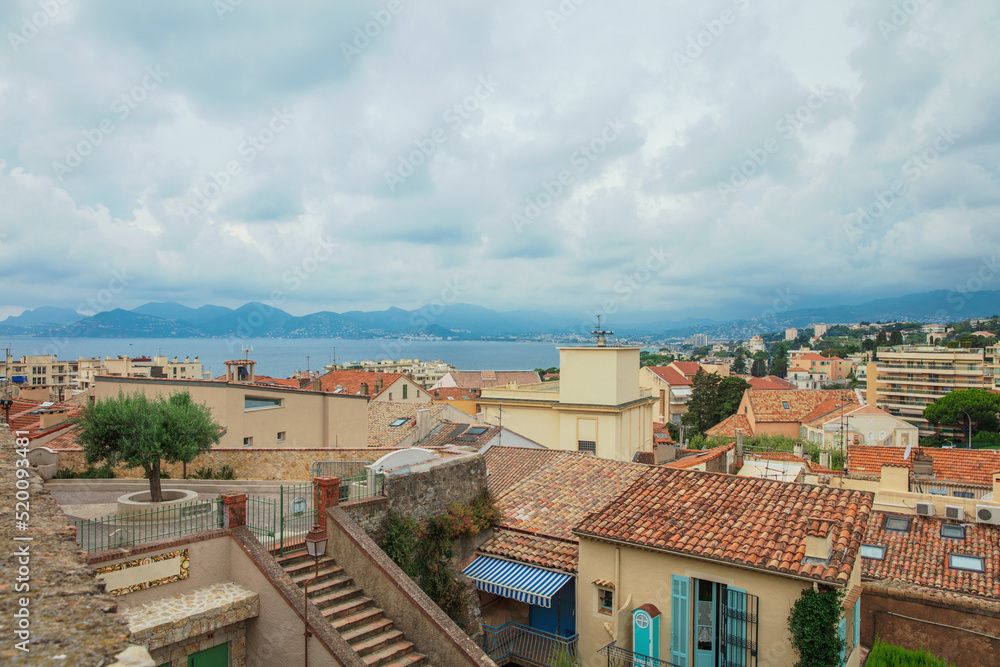 View of Cannes from the Le Suquet hill
