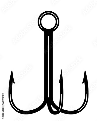 Fishing triple hook