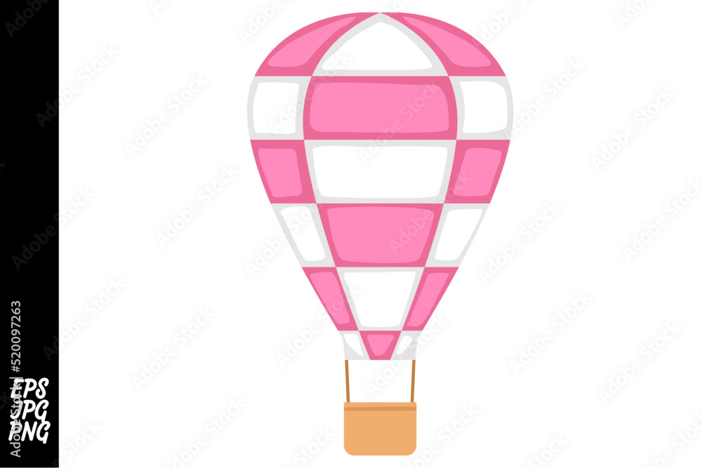 Obraz premium hot air balloon vector