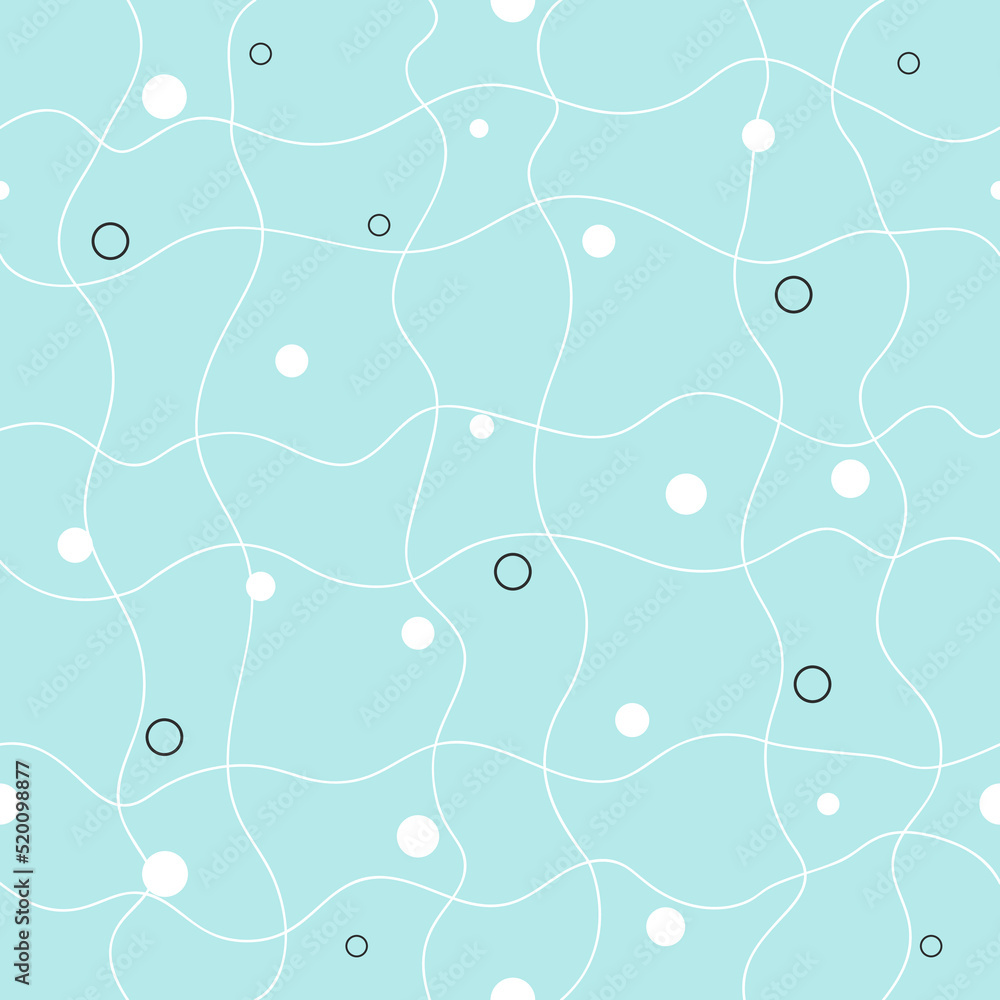 abstract seamless pattern with waves, pattern with lines, abstract background with curved lines