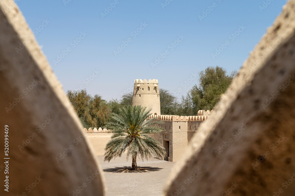 Traditional fort in Al Ain, UAE heritage