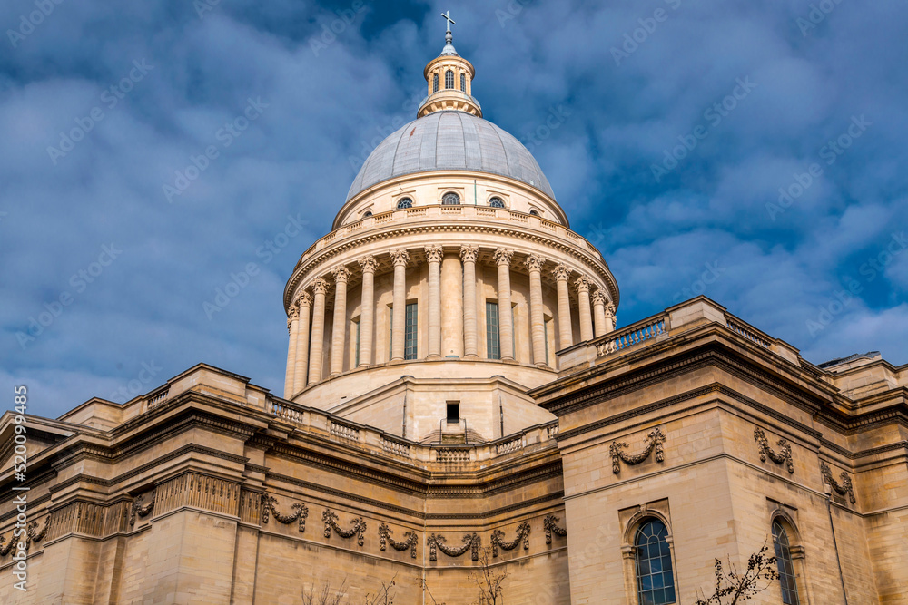 The Pantheon is a monument in the 5th arrondissement of Paris, France