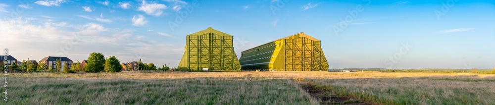 Cardington England May 2022 The Airship ShedS Or HangarS At Cardington