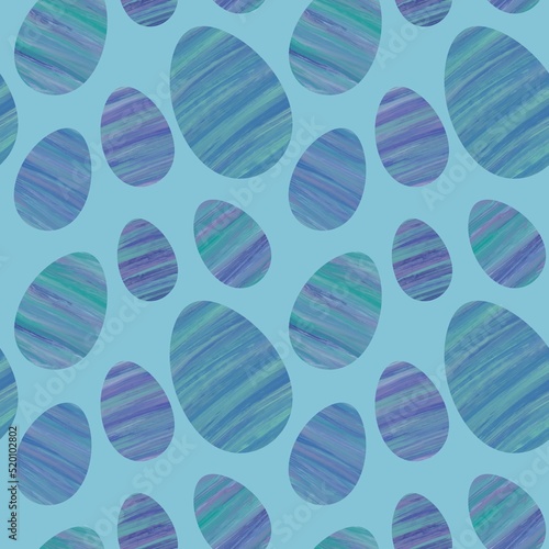 Spring seamless Easter coloured eggs pattern for wrapping paper and notebooks and kids and hobbies and clothes print
